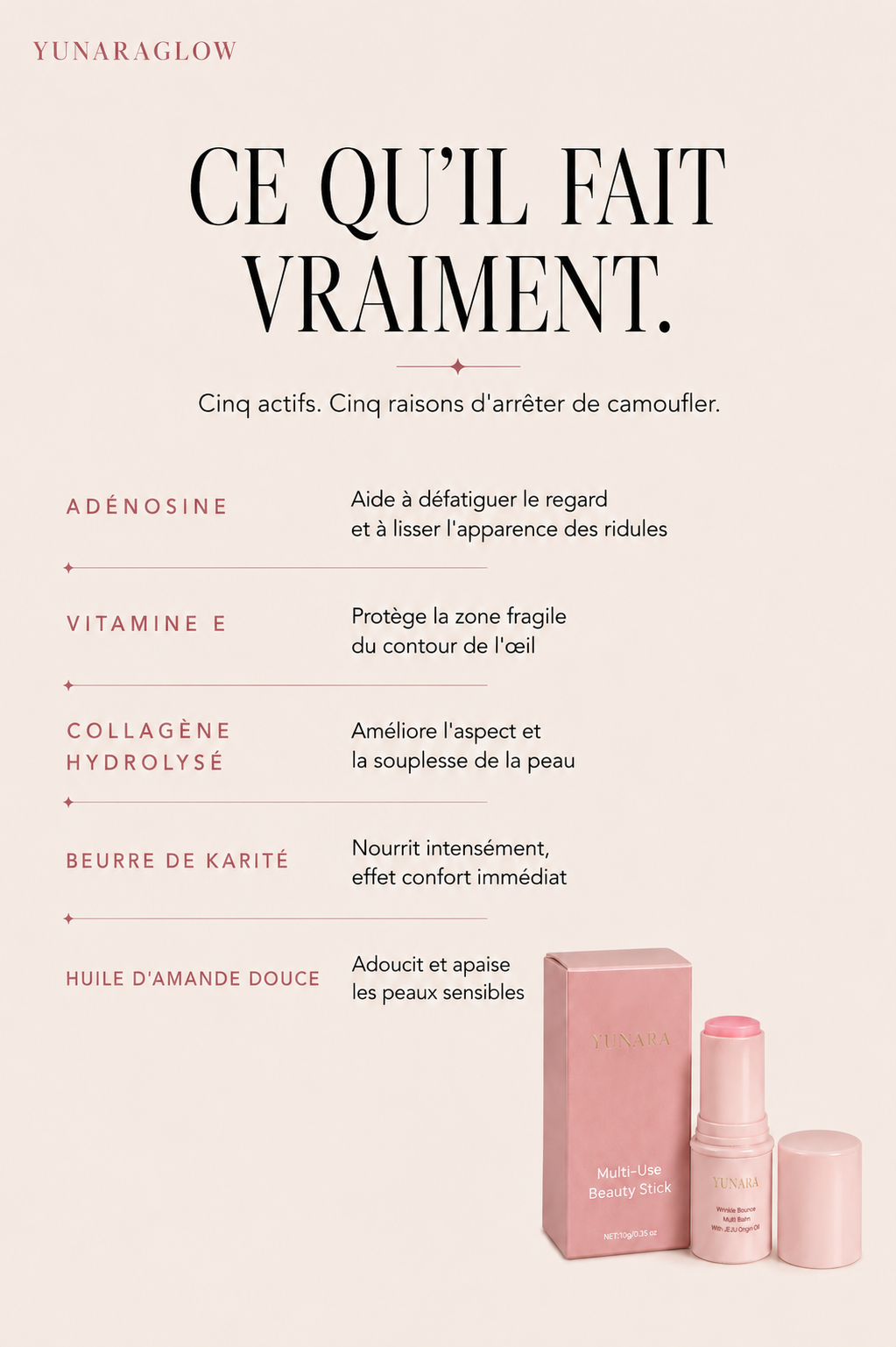 Stick Cernes & Bonne Mine — Le soin qui ne cache rien